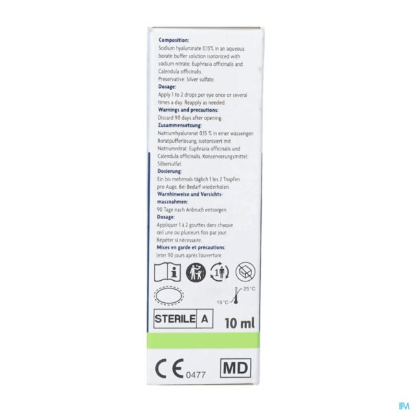 Packshot Similasan Droge Ogen Druppels 10ml