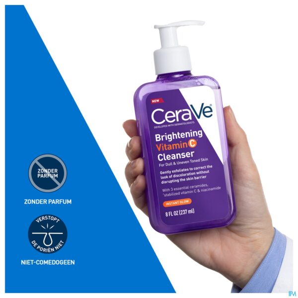 Lifestyle_image Cerave Verhelderende Vitamine C Reiniger 237ml