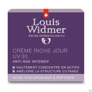 Packshot Widmer Iaa Dagcreme Rijk Uv30 Parf Pot 50ml