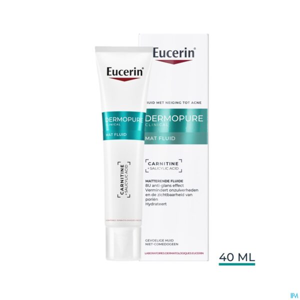 Lifestyle_image Eucerin Dermopure Clinic.matterende Fluide 40ml