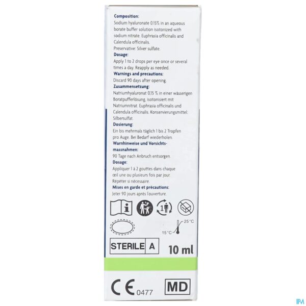 Packshot Similasan Droge Ogen Druppels 10ml