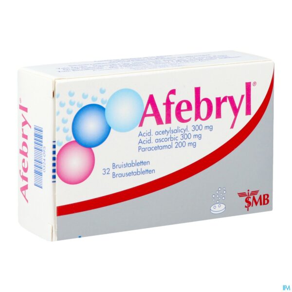 Packshot Afebryl 2 X 16 Comp. Eff.