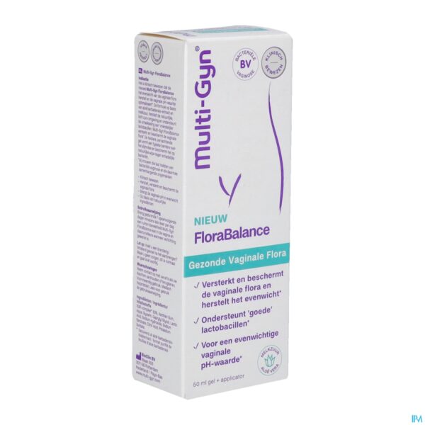 Packshot MULTI-GYN FLORABALANCE GEL 50 ML Packshot MULTI-GYN FLORABALANCE GEL 50 ML