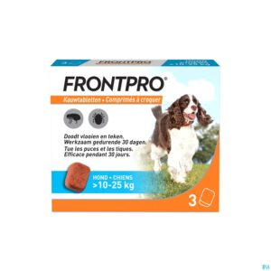 Packshot Frontpro 68mg >10-25kg Hond Kauwtabl 3
