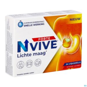 Packshot Nvive Lichte Maag Forte Liquishells 24