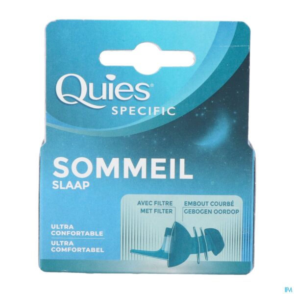 Packshot Quies Oordoppen Specific Slaap