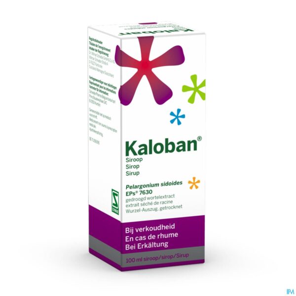 Packshot KALOBAN® SIROOP 100 ML Packshot KALOBAN® SIROOP 100 ML