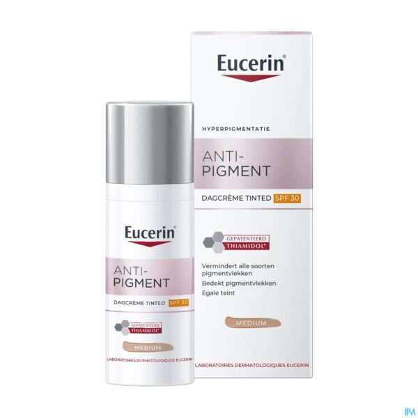 Productshot Eucerin A/pigment Dagcreme Tinted Ip30 Medium 50ml