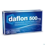 Packshot Daflon 500 Comp 30 X 500mg Packshot Daflon 500 Comp 30 X 500mg
