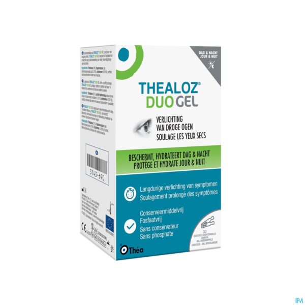 Packshot Thealoz Duo Gel Oogdruppels 30x0,4g