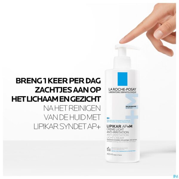 Lifestyle_image Lrp Lipikar Ap+m Lichte Creme Pompfl 400ml