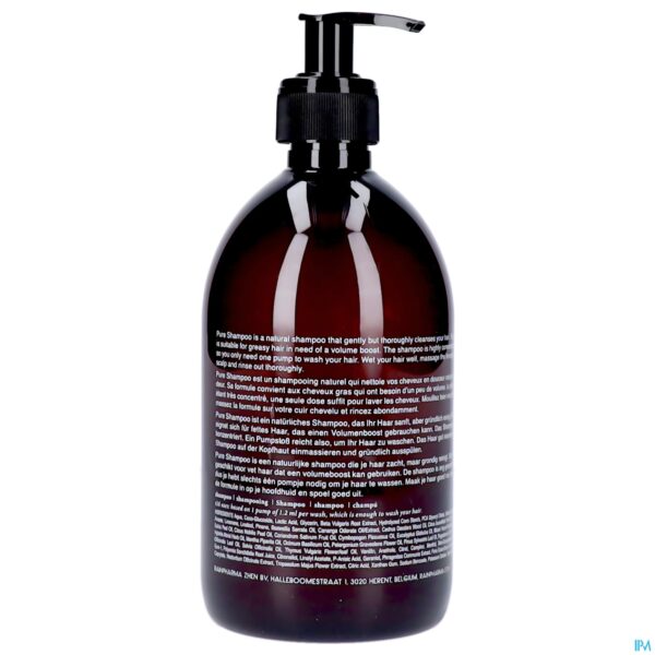 Packshot RAINPHARMA PURE SHAMPOO 500 ML