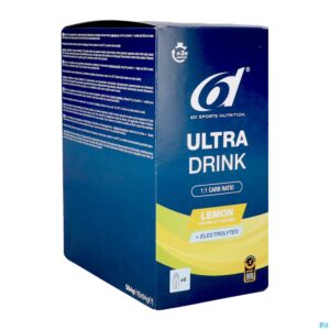 Packshot 6d Ultra Drink Lemon 6x94g