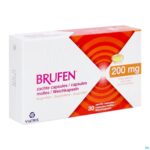 Packshot Brufen 200mg Zachte Caps 30
