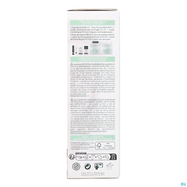 Packshot Herbatint Blond Zweeds 10c