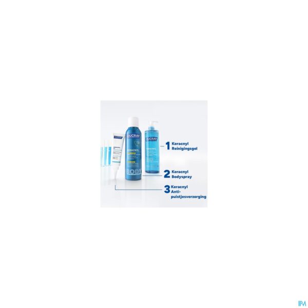 Lifestyle_image Ducray Keracnyl Lichaamsspray A/puisten 150ml