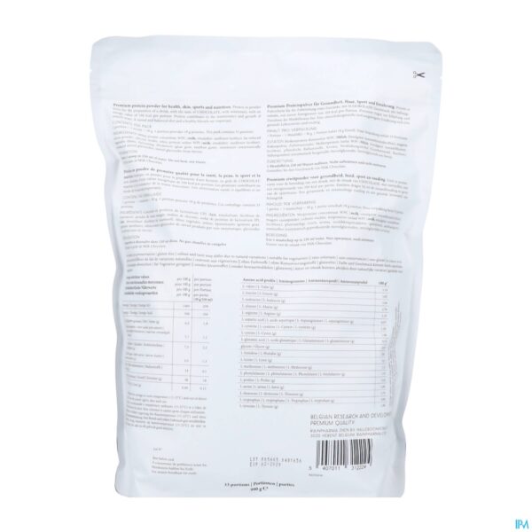 Packshot RAINPHARMA MILK CHOCOLATE 990 G
