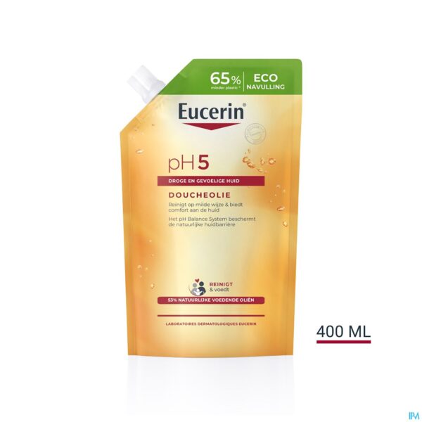 Lifestyle_image Eucerin Ph5 Douche Olie Navulling 400ml