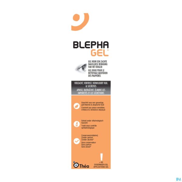 Packshot Blephagel Verzorging Ooglid-wimpers 30g Packshot Blephagel Verzorging Ooglid-wimpers 30g
