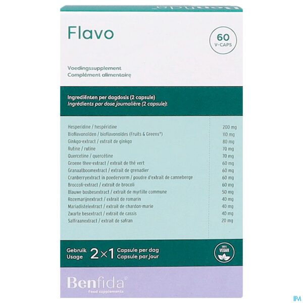 Packshot Benfida Flavo Caps 60