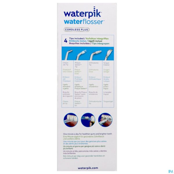 Packshot Waterpik Waterflosser Cordless Plus