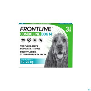 Packshot Frontline Combo Line Dog M 10-20kg 3x1,34ml