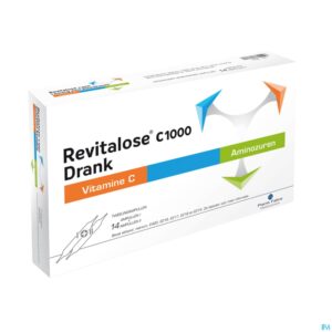 Packshot Revitalose C 1000 Amp Sol Orale 14 X (i+ii)