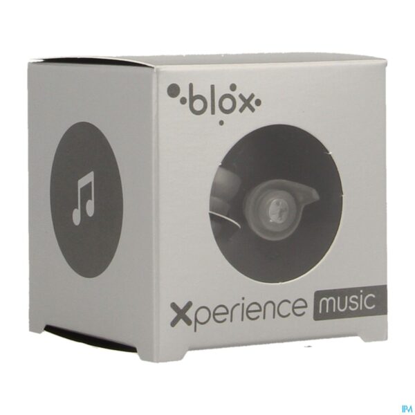 Packshot Blox Music Oordoppen Transparant 1 Paar