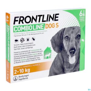 Packshot Frontline Combo Line Dog S 2-10kg 6x0,67ml