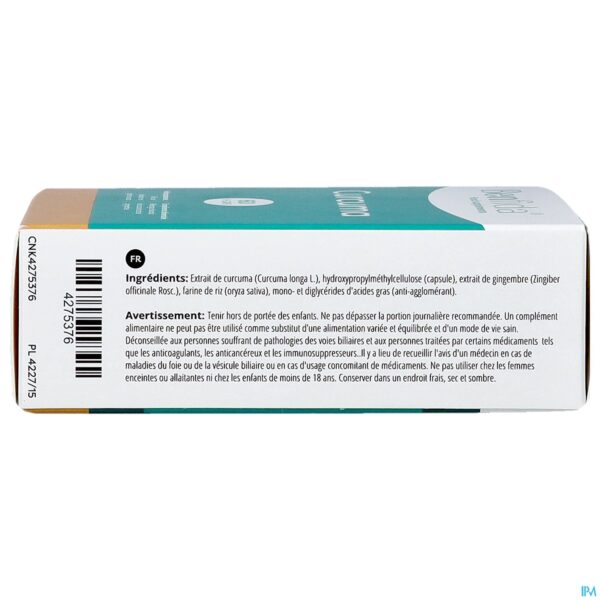 Packshot Benfida Curcuma Caps 60