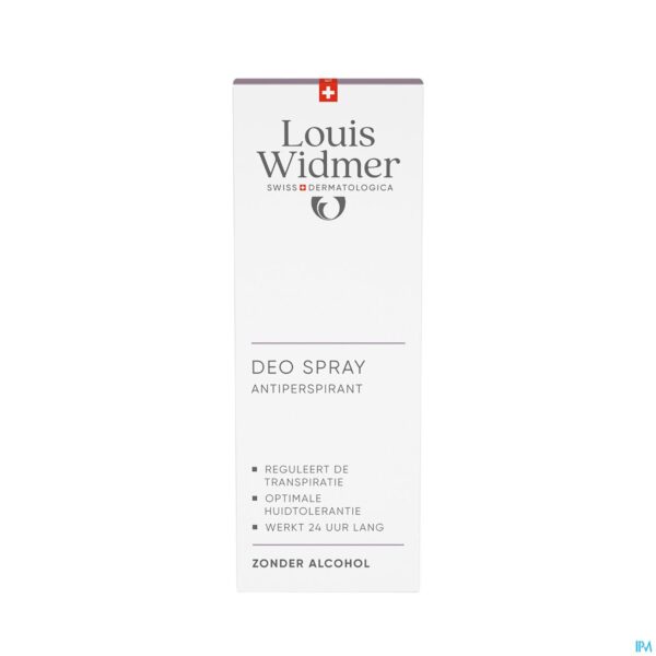 Packshot Widmer Deo Spray Antiperspirant 75ml