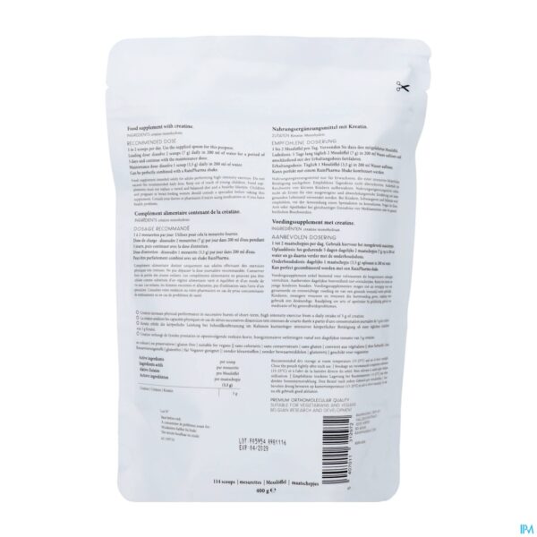 Packshot Rainpharma Creatine 400g Packshot Rainpharma Creatine 400g