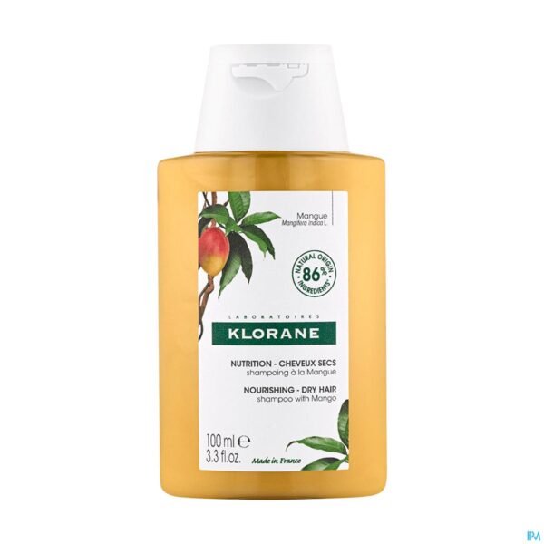 Packshot Klorane Capil. Sh Mango 100ml Nf Packshot Klorane Capil. Sh Mango 100ml Nf