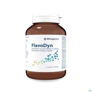 Packshot Flavodyn 21 Porties Pdr Pot 104g Metagenics