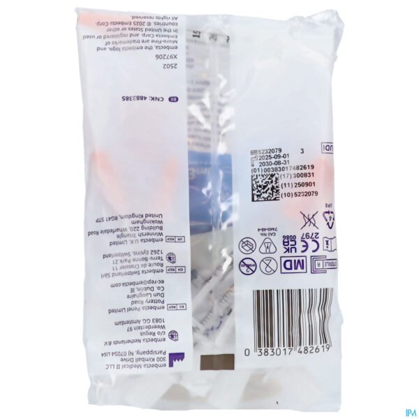 Packshot Microfine Insuline Spuit 0,3ml 30g 8mm 10
