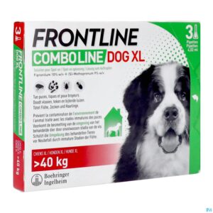 Packshot Frontline Combo Line Dog Xl >40kg 3x4,02ml
