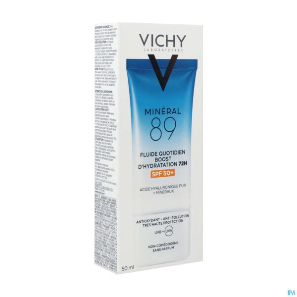 Packshot Vichy Mineral 89 Hydraterende Fluide Spf50+ 50ml