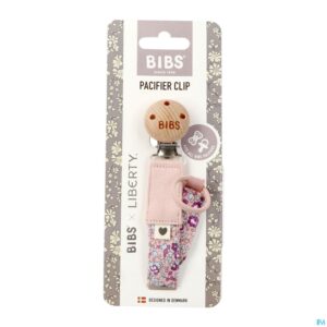 Packshot Bibs Fopspeenketting Liberty Blush