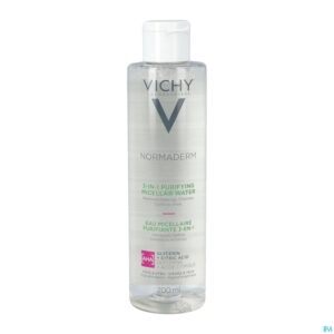 Packshot Vichy Normaderm Zuiverend Micellair Water 200ml