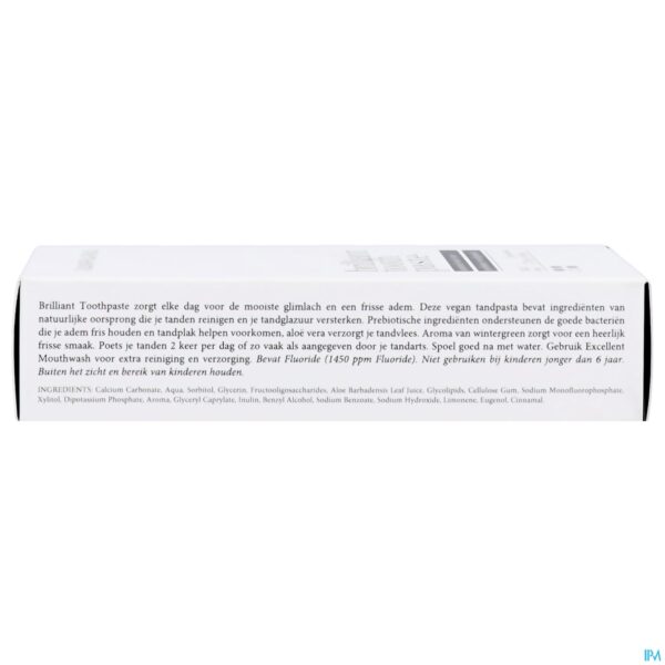 Packshot RAINPHARMA BRILLANT TOOTHPASTE