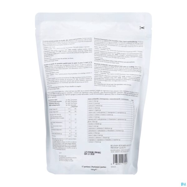 Packshot RAINPHARMA SIMPLY VANILLA 510 G