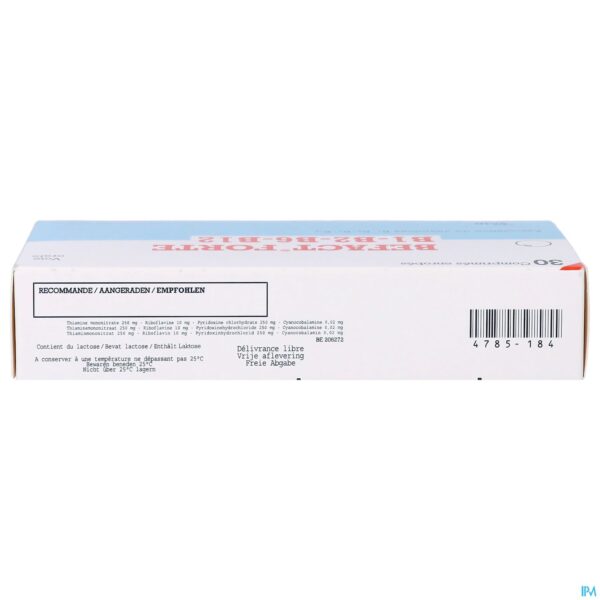 Packshot Befact Forte B1-b2-b6-b12 Omhulde Tabl 30