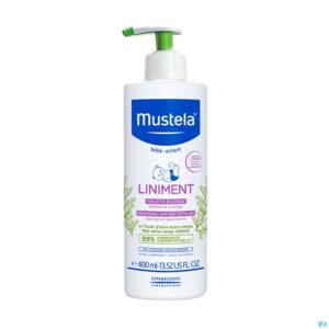 Packshot Mustela Bb Liniment Pompe 400ml