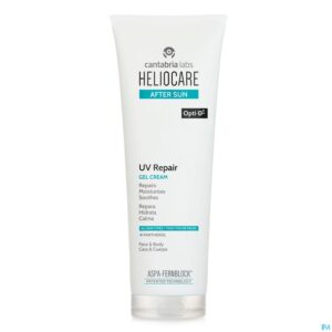 Packshot Heliocare After Sun Uv Repair Gel Cream Tube 250ml