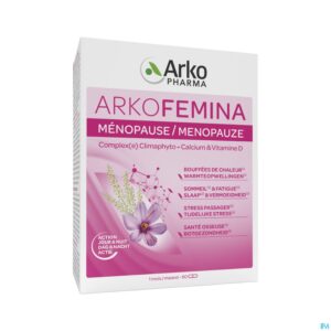 Packshot Arkofemina Menopause Tabl 60