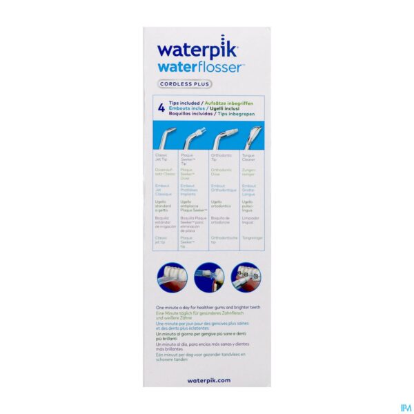 Packshot Waterpik Waterflosser Cordless Plus