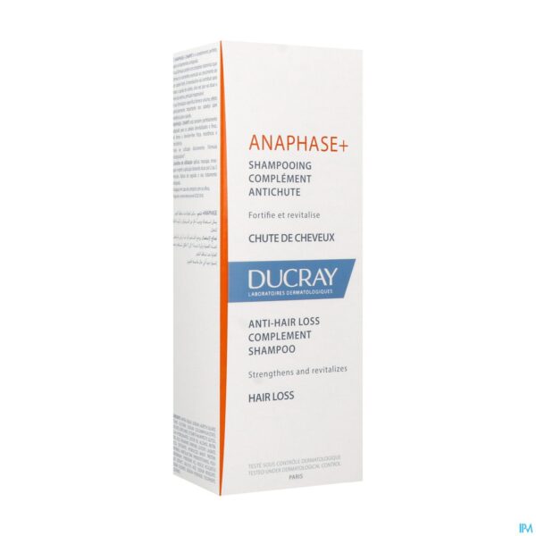 Packshot Ducray Anaphase Sh A/haartuival&verankering 200ml