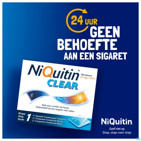 Lifestyle_image Niquitin Clear Patches 21 X 21mg Lifestyle_image Niquitin Clear Patches 21 X 21mg