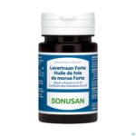 Packshot Levertraan Forte Softcaps 60 Bonusan