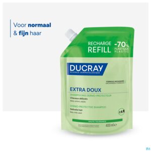 Lifestyle_image Ducray Extra Doux Huidbescherm Shampoo Refill400ml